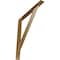 Ekena Millwork Traditional Steel Bracket, Hammered Gold 2"W x 20"D x 20"H BKTM02X20X20TRHGO - alternate 1